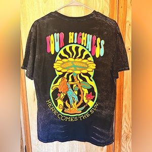 Zumiez Your Highness Distressed Black Tee